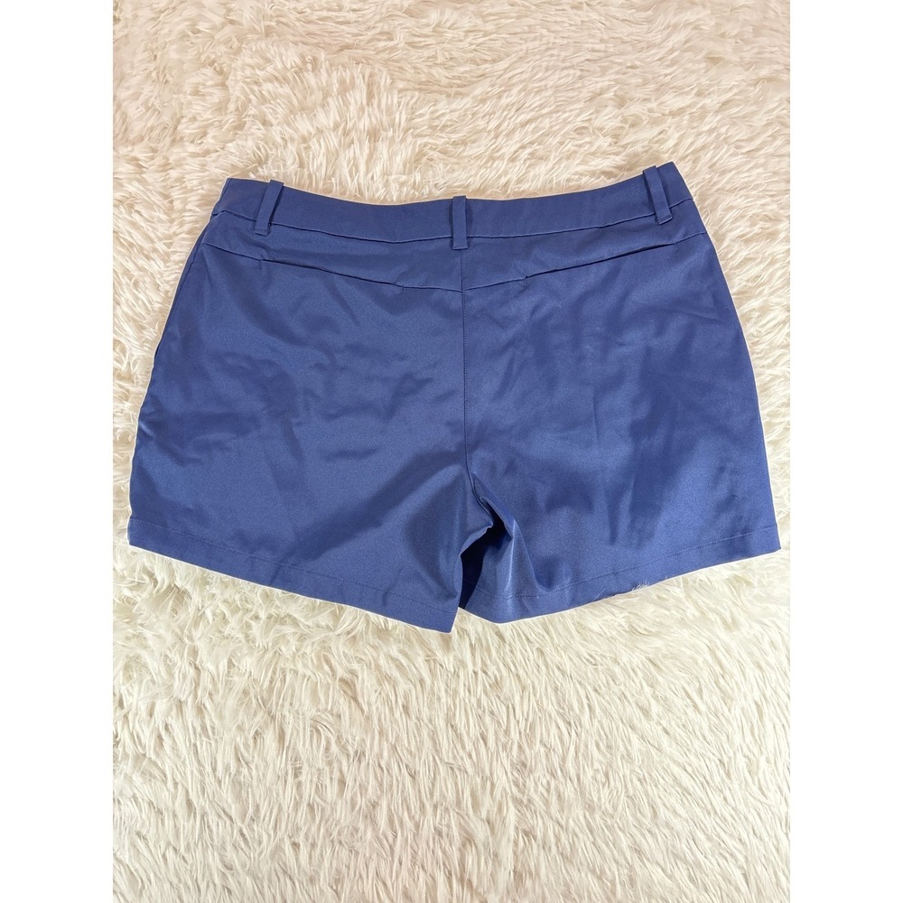 Perry Ellis PGA Tour Womens Golf Shorts Navy Blue Size 10 Activewear Casual - Picture 5 of 10